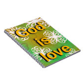 Gott ist Liebe Notizblock (Rechte Seite)