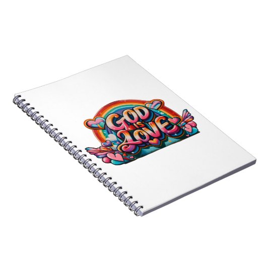 Gott ist Liebe Notizblock (Rechte Seite)