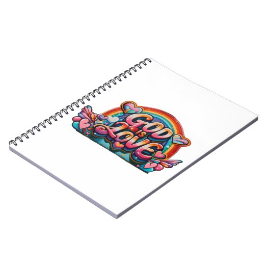 Gott ist Liebe Notizblock (Linke Seite)