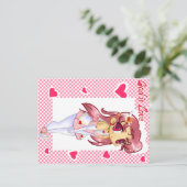 Gott ist Liebe Postkarte (Stehend Vorderseite)