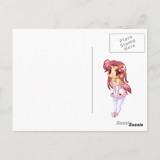 Gott ist Liebe Postkarte (Rückseite)