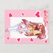 Gott ist Liebe Postkarte (Vorderseite)