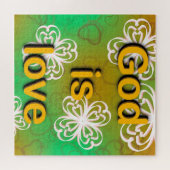 Gott ist Liebe Puzzle (Horizontal)