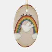 Gott ist Liebe Religiöse Ornamente oder Mauer häng (Rechts)