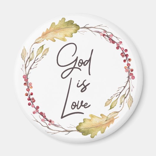 Gott ist Liebe - spirituell und religiös Magnet (Vorne)