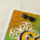 Gott ist Liebe Strandtuch (Beispiel)