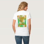 Gott ist Liebe T-Shirt (Rückseite Vollansicht)