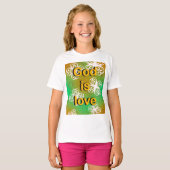 Gott ist Liebe T-Shirt (Vorne ganz)