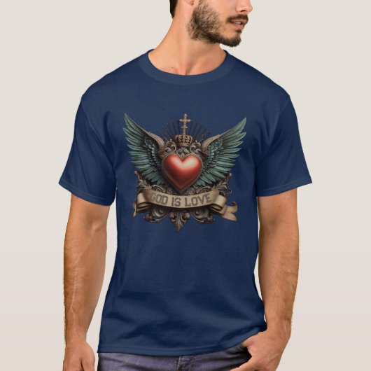 Gott ist Liebe T-Shirt (Vorderseite)