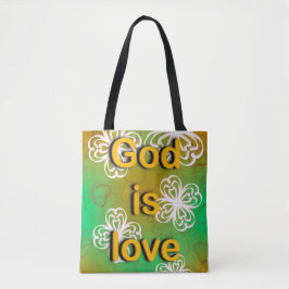 Gott ist Liebe Tasche