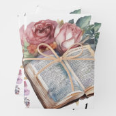 Gott ist Liebe - tröstendes Design Geschenkpapier Set (Beispiel)