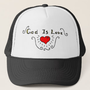 Gott ist Liebe Truckerkappe