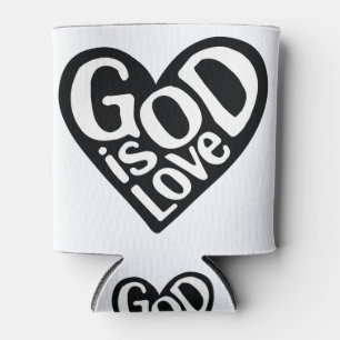 Gott ist Liebe wie Jesus zitiert die Liebe Gottes Dosenkühler