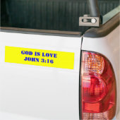 GOTT IST LOVEJOHN 3:16 AUTOAUFKLEBER (Auf Lkw)