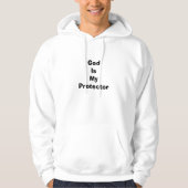 Gott ist mein Beschützer - Psalm 91:2 - Klassisch Hoodie (Vorderseite)