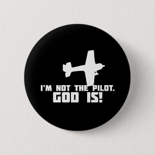 Gott ist mein Pilot Button