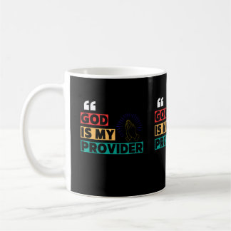 Gott ist mein Provider Kaffeetasse