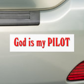 Gott ist mein VersuchsAutoaufkleber Autoaufkleber (Auf Auto)