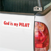 Gott ist mein VersuchsAutoaufkleber Autoaufkleber (Auf Lkw)