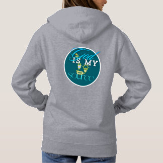 Gott ist meine Quelle Christlich Hoodie