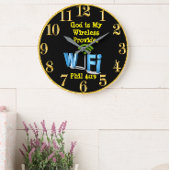 Gott ist meine runde Uhr drahtlosen