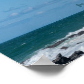 Gott ist meine Stärke Inspirationsbibel Verse Poster (Ecke)