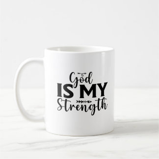 Gott ist meine Stärke Kaffeetasse