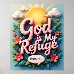Gott ist meine Zuflucht Poster