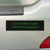 Gott ist nicht tot autoaufkleber (Auf Auto)