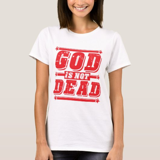 Gott ist nicht tot T-Shirt (Vorderseite)