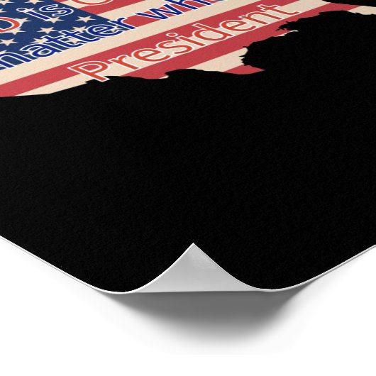 Gott ist poster (Ecke)