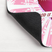 Gott ist reine Liebe Mousepad (Ecke)