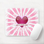 Gott ist reine Liebe Mousepad (Mit Mouse)