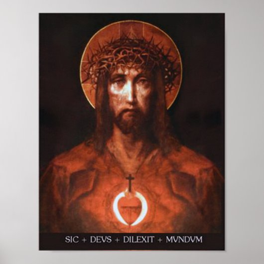 "Gott ist so erfreut in der Welt" Poster (Vorne)