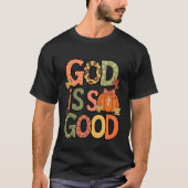 Gott ist so gut Typografie T-Shirt (Vorderseite)