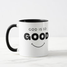 Gott ist so gute Gott Tasse, Glaube Tasse, Christl