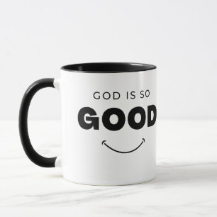 Gott ist so gute Gott Tasse, Glaube Tasse, Christl Tasse