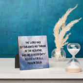 Gott ist souverän fotoplatte (InSitu)