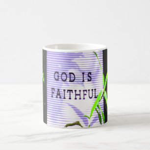 Gott ist treu Christlich Kaffeetasse