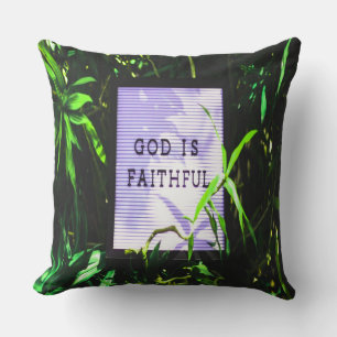 Gott ist treu Christlich Kissen