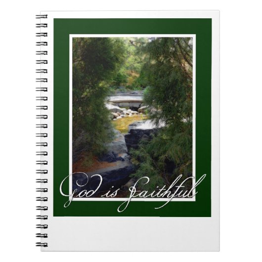 Gott ist treu notizblock (Vorderseite)