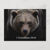 Gott ist treu über Versuchung Postkarte (Rückseite)