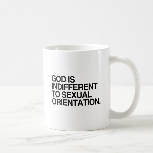 GOTT IST UNANDERS KAFFEETASSE (Rechts)