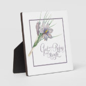 Gott ist unsere Zuflucht und Stärke Fotoplatte (Vorderseite)