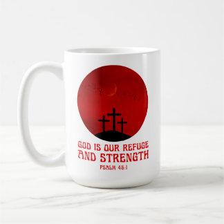 Gott ist unsere Zuflucht und Stärke Kaffeetasse