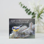 Gott ist unsere Zuflucht und Stärke Karte (Stehend Vorderseite)