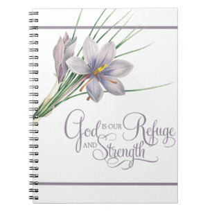 Gott ist unsere Zuflucht und Stärke Notizblock