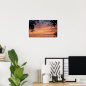 Gott ist unsere Zuflucht und Stärke - Psalm 46:1 Poster (Heimbüro)