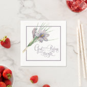 Gott ist unsere Zuflucht und Stärke Serviette (Beispiel)