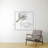 Gott ist unsere Zuflucht und Stärke Wandteppich (Beispiel)